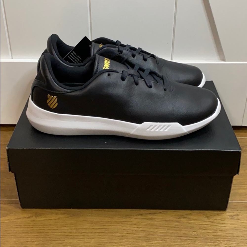 K-Swiss The Startup Icon Sneaker Black Size 8 NWT